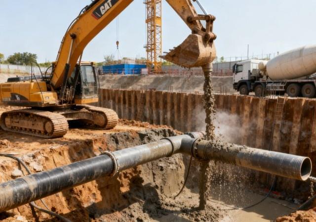 定南注浆管应用于建筑工程与结构维修领域